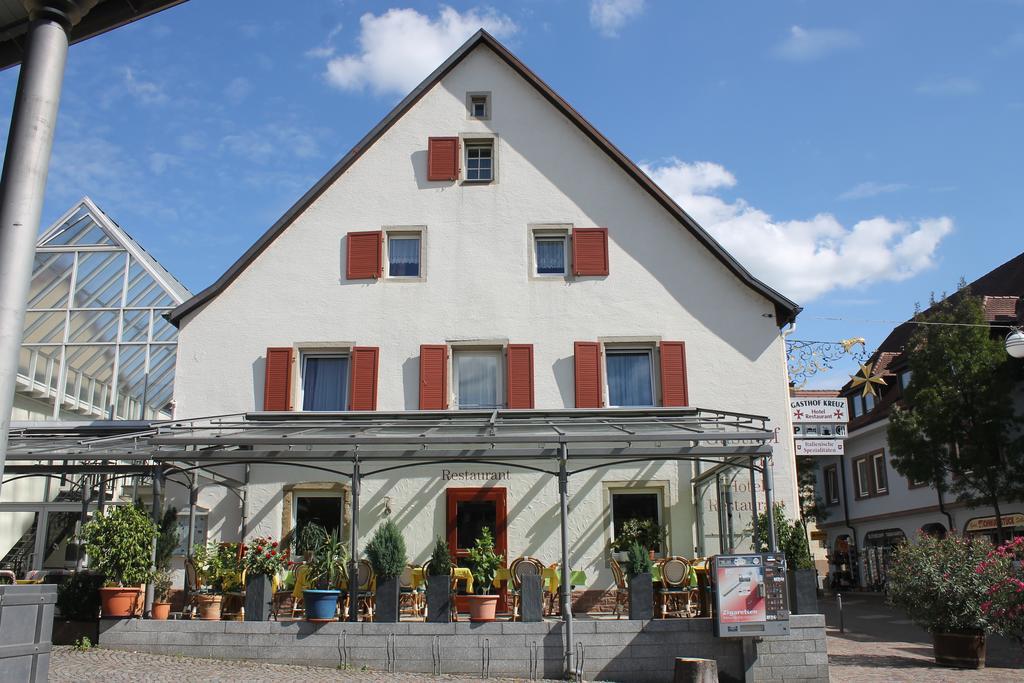 Gasthof Kreuz Hotel Heitersheim Eksteriør billede